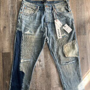 Purple Brand Tapered Jeans